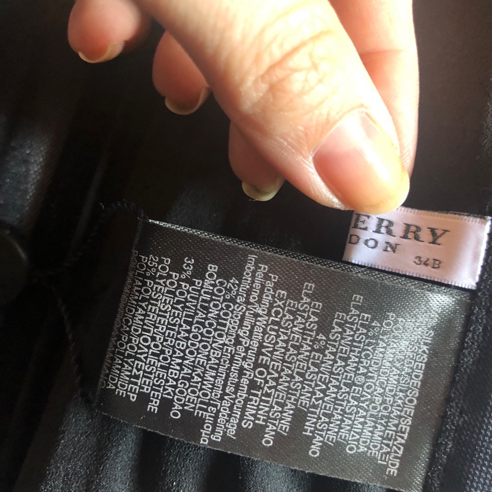 Burberry black and dusty pink sexy corset - Picture 3 of 6